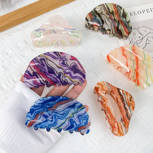 SEMI-CIRCULAR EXQUISITE RETRO HAIRPIN_CWAHA1591