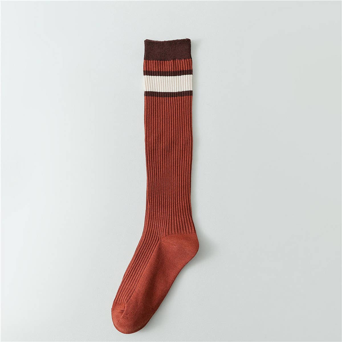 2024 NEW COLOR CONTRAST STRIPED MID-CALF SOCKS_CWMS0649