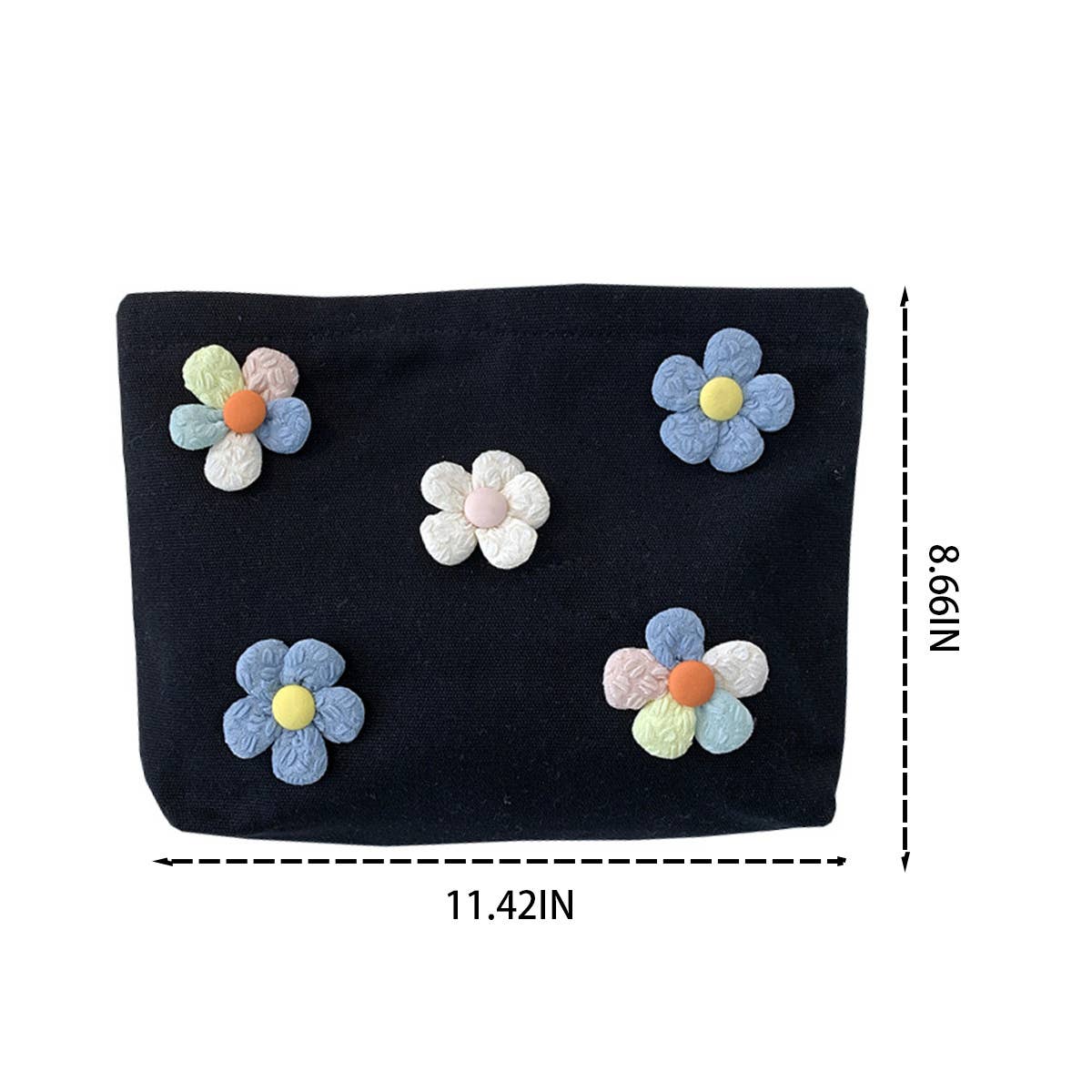 NEW DAISY STAMEN LARGE CAPACITY COSMETIC BAG_CWAB2128