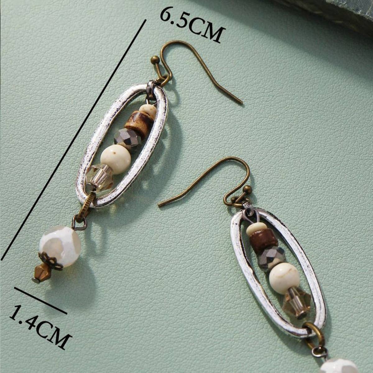 RETRO PERSONALIZED HANDMADE EARRINGS_CWAJE1559