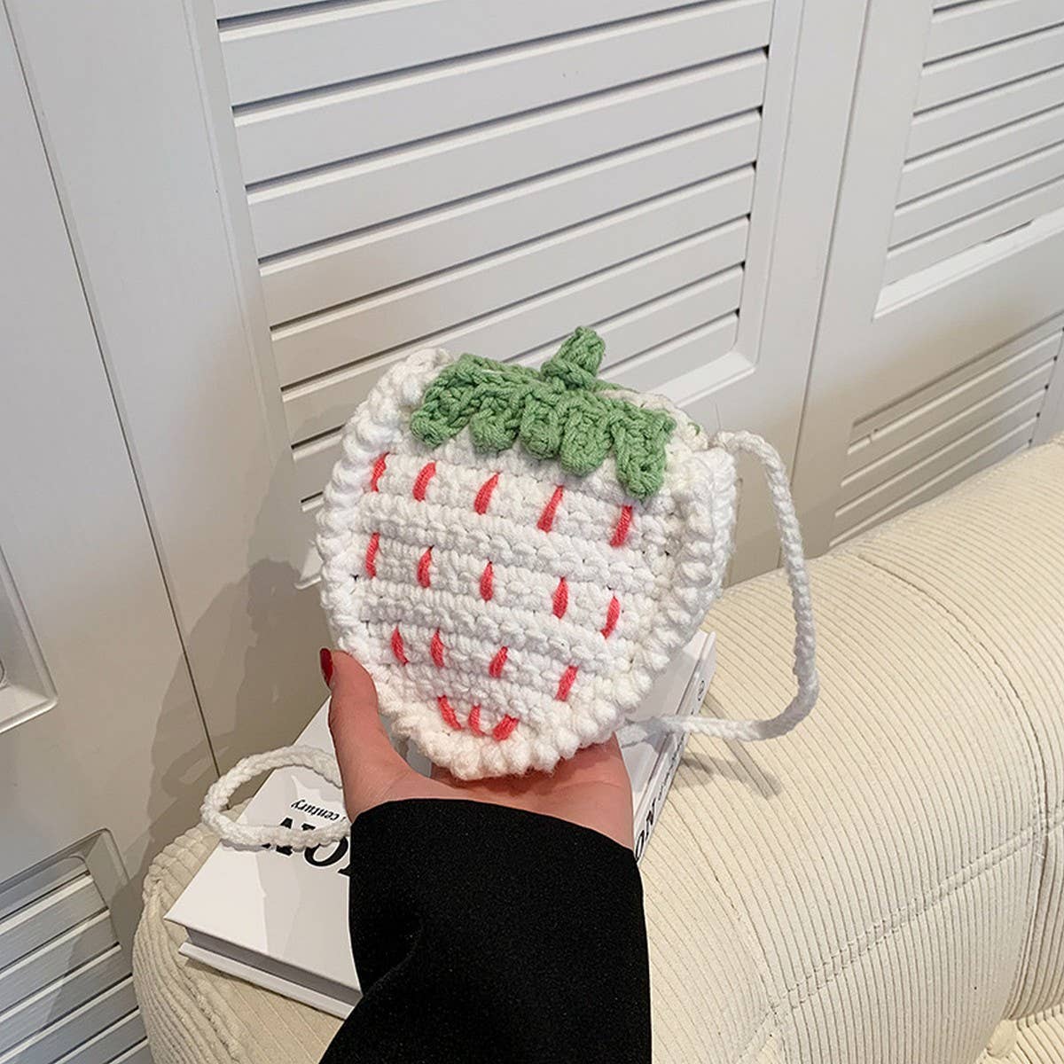 CUTE CASUAL MINI STRAWBERRY CROSSBODY BAG_CWAB2402