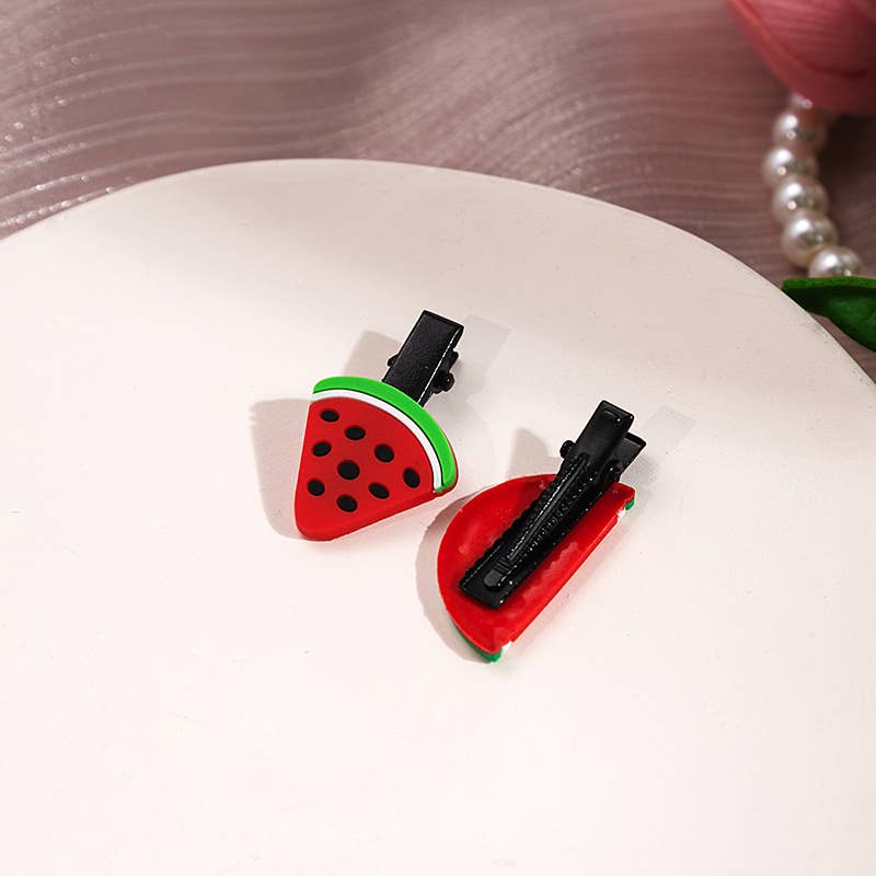 Sweet fruit hair accessories and hair clips