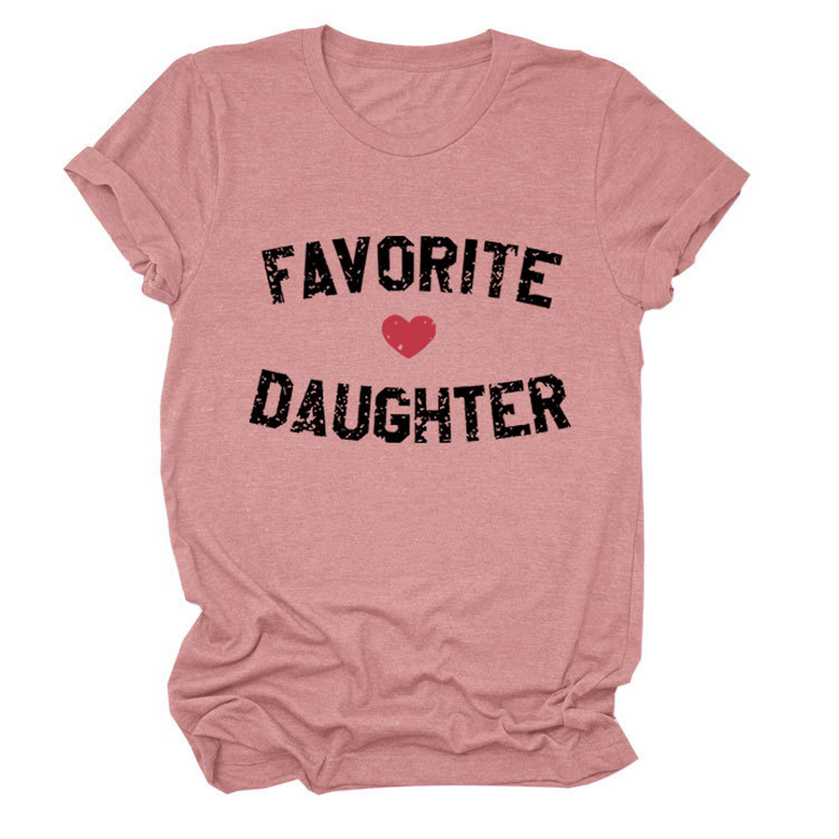 Trendy Short Sleeve Top for Women, Print Design