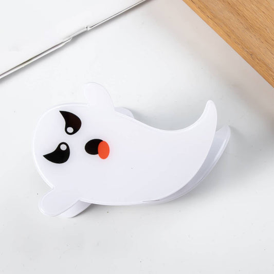 Halloween Ghost Hair Claw, Back Bun Spooky Clip_CWAHA1456