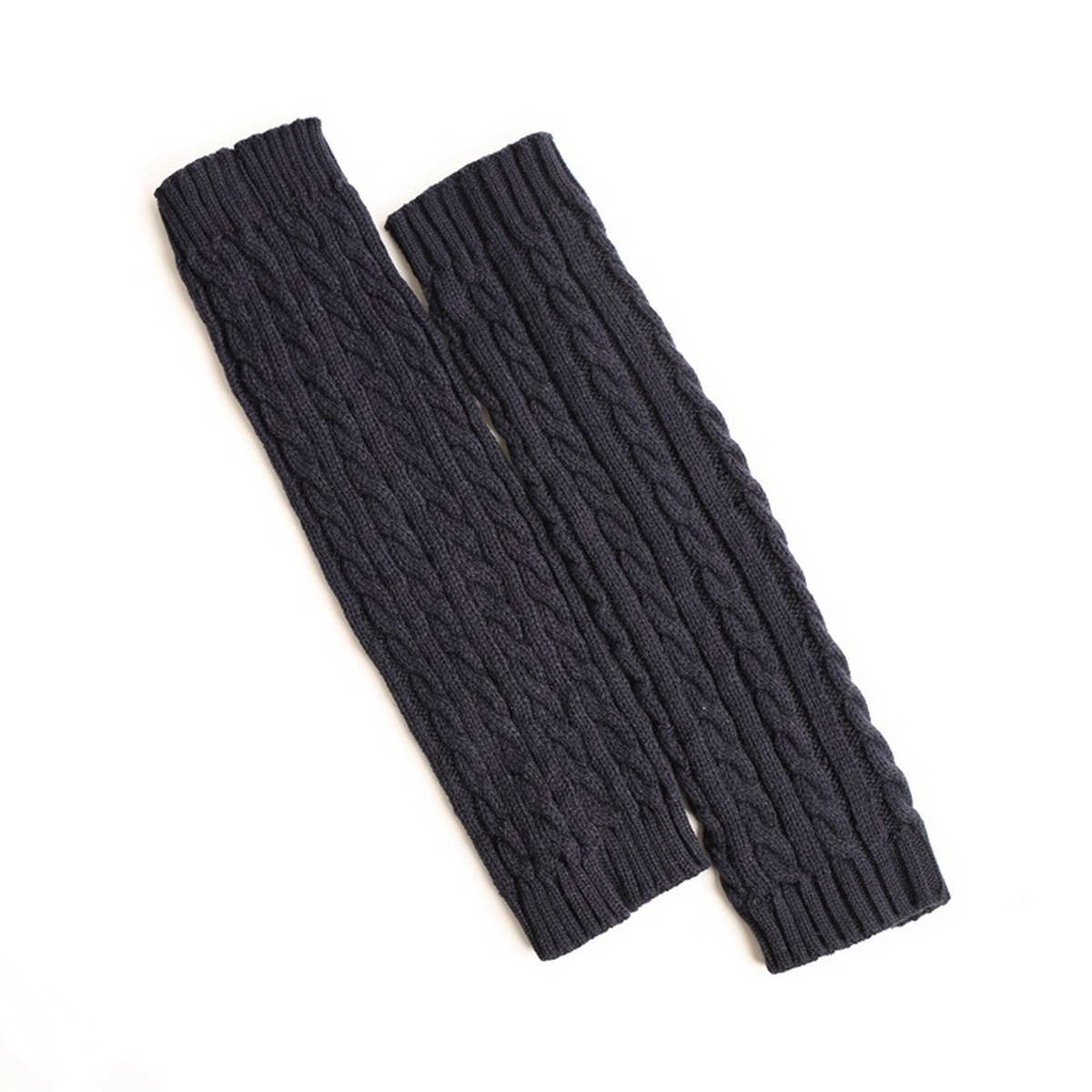 KNITTED AUTUMN AND WINTER WARM LEG WARMERS