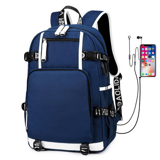 Oxford Waterproof Backpacks for School Use_CWAB5371