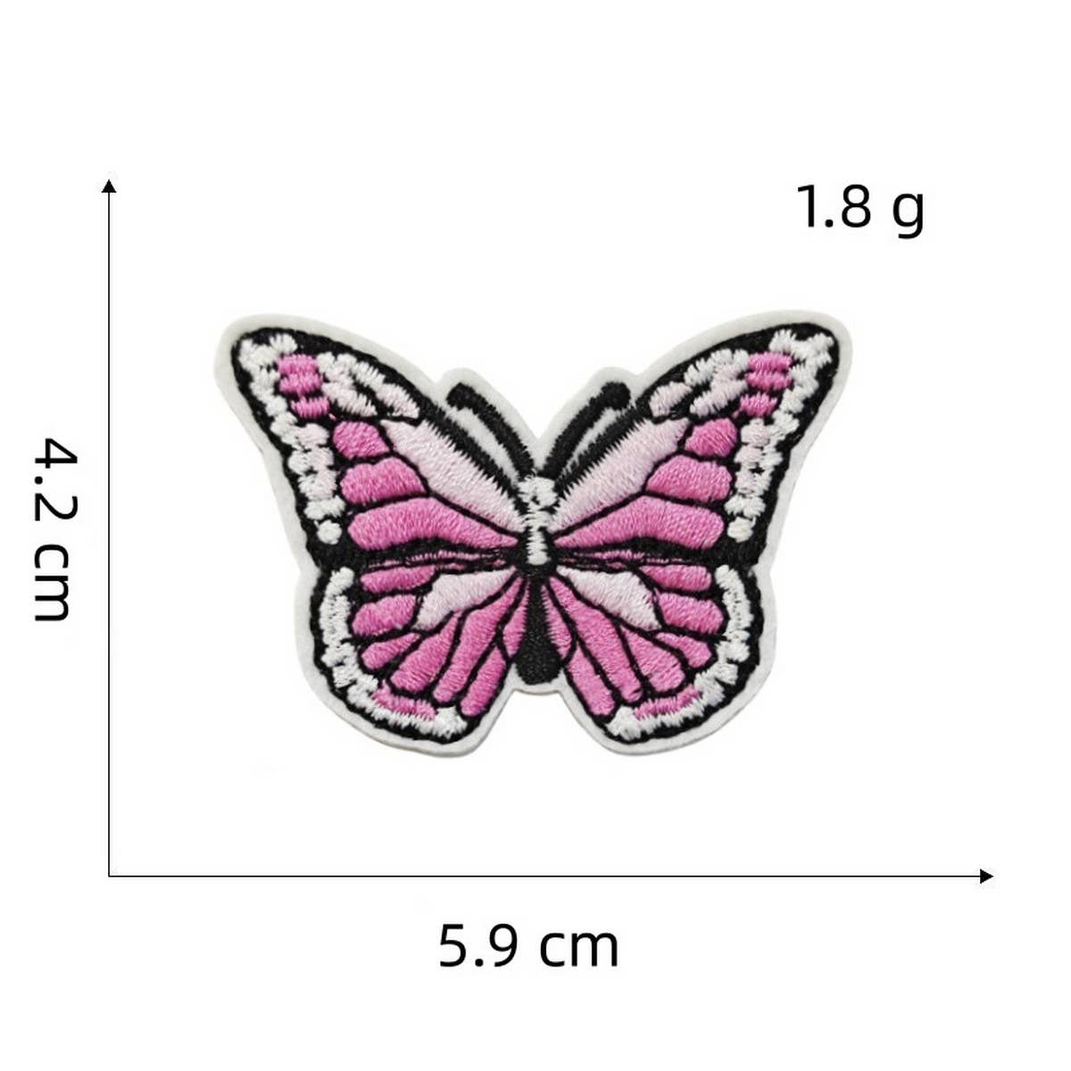 NEW PINK CARTOON EMBROIDERED CLOTH PATCH