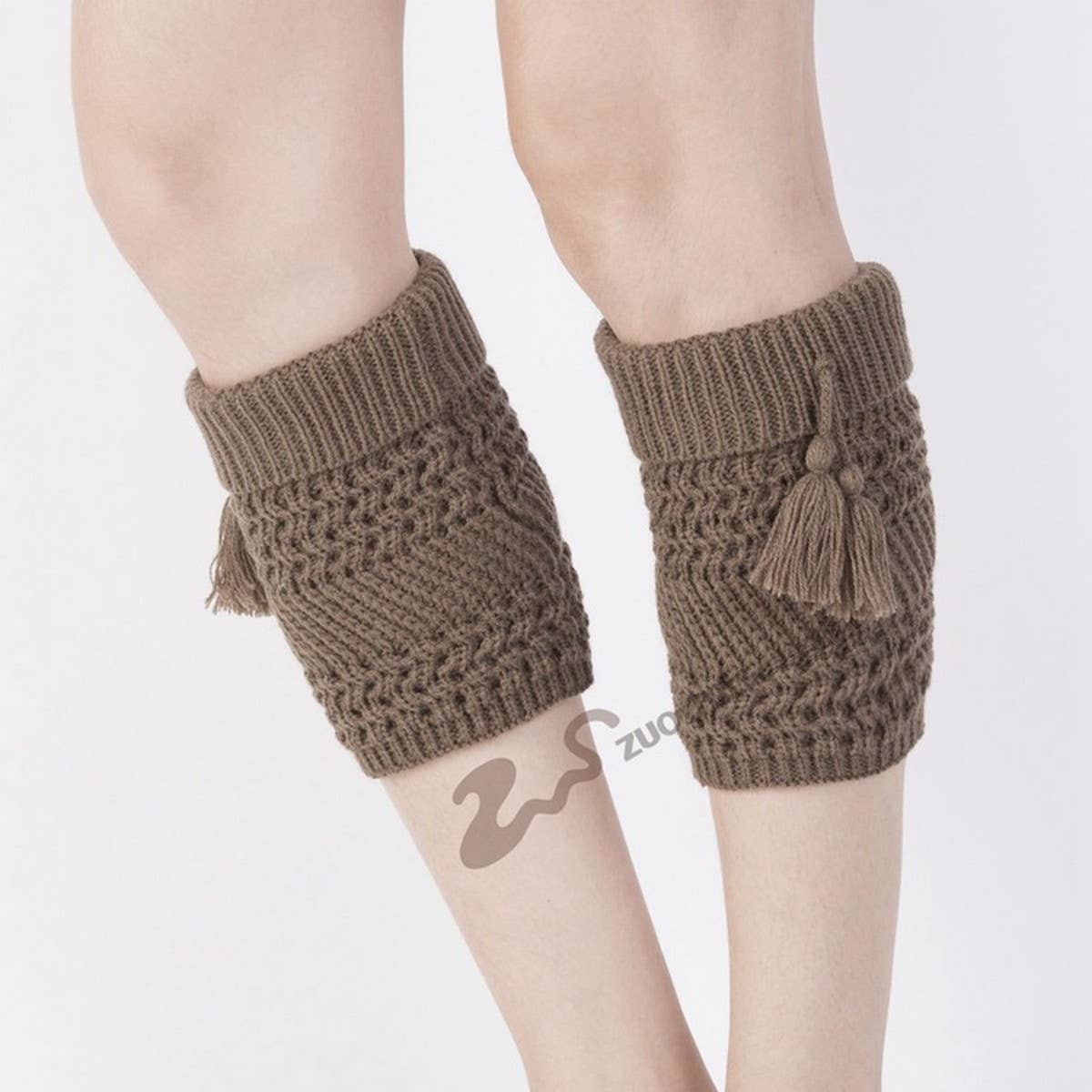 NEW CHRISTMAS FOLDED HOLE TWILL TASSEL SOCKS