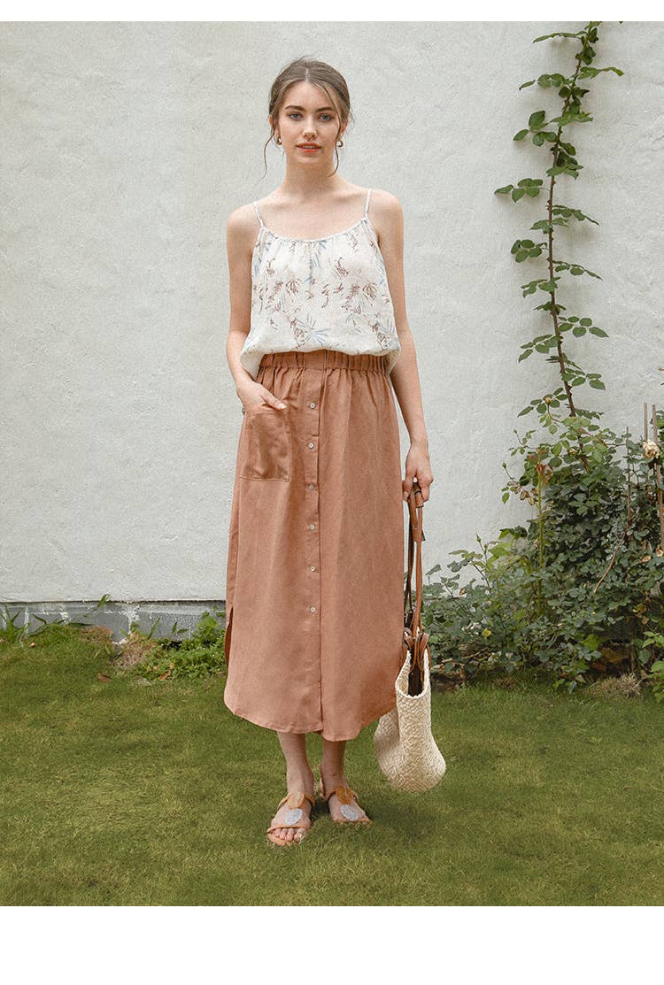 Temperament commuter texture feel camisole vest