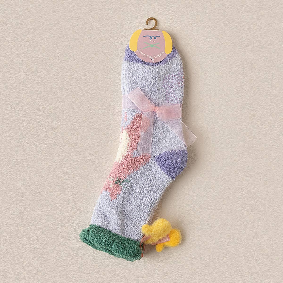 CUTE CARTOON SMILING FACE SOCKS