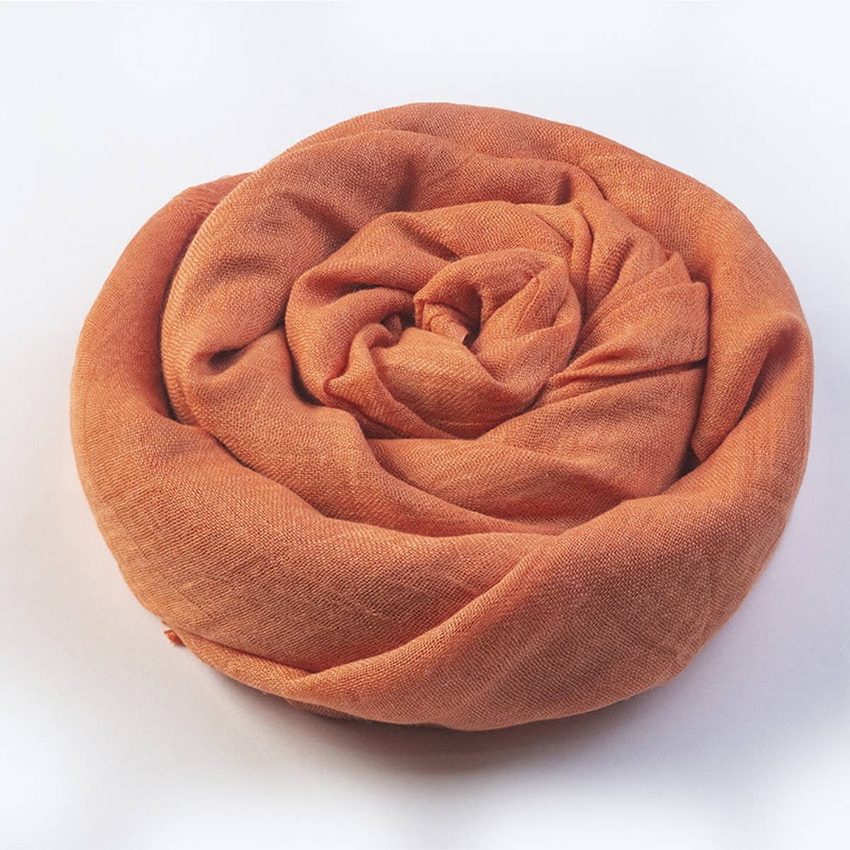 Solid Cotton Linen Scarf for Women Summer Sun Prot_CWASC1451