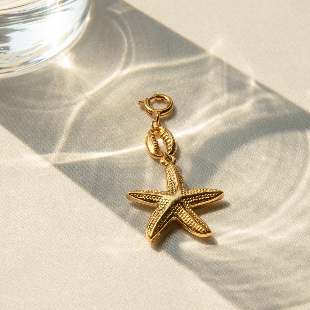 STAINLESS STEEL JEWELRY ACCESSORIES STARFISHPENDANT_CWMM4679