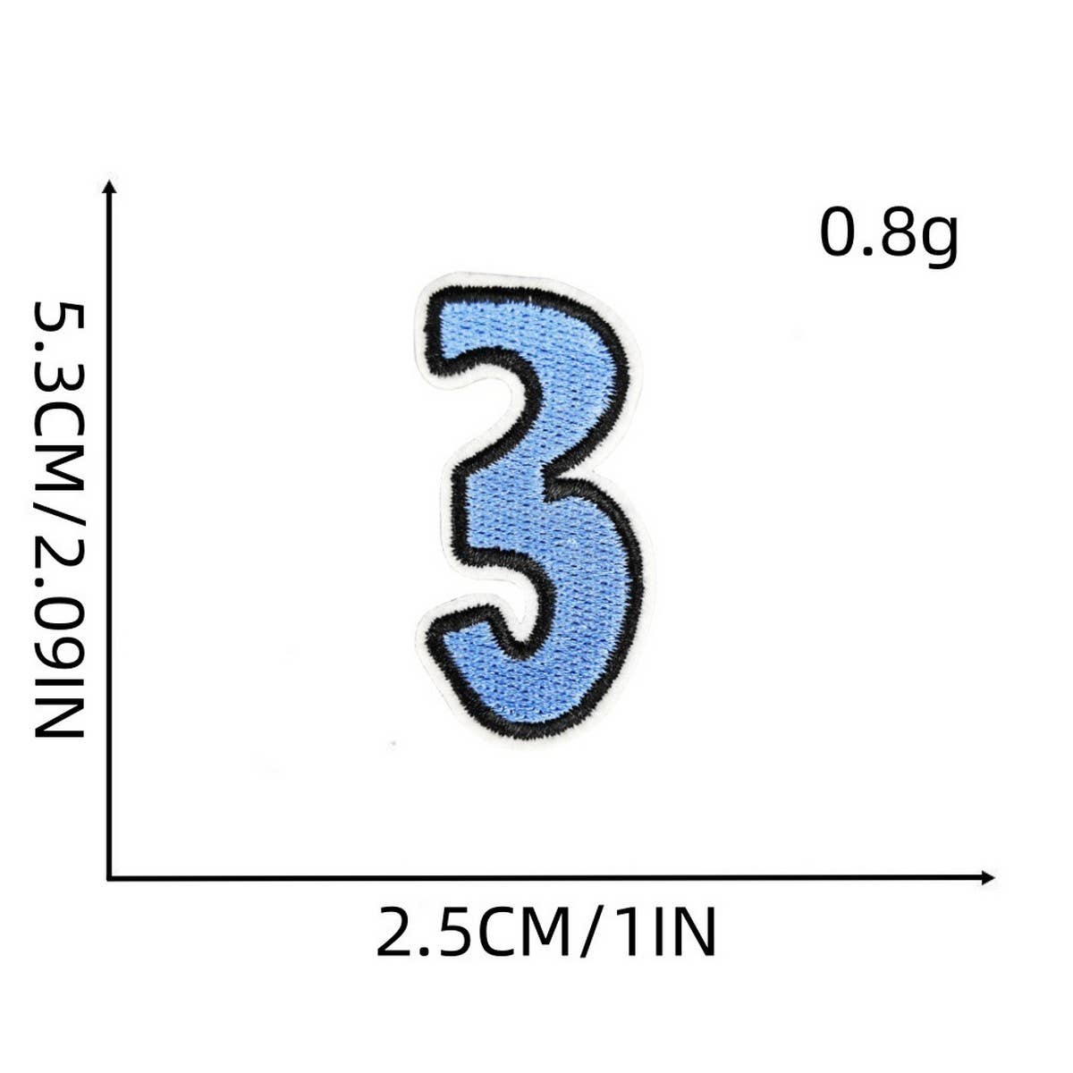 CARTOON ENGLISH ALPHABET PATCH EMBROIDERY PATCH_CWMM4065