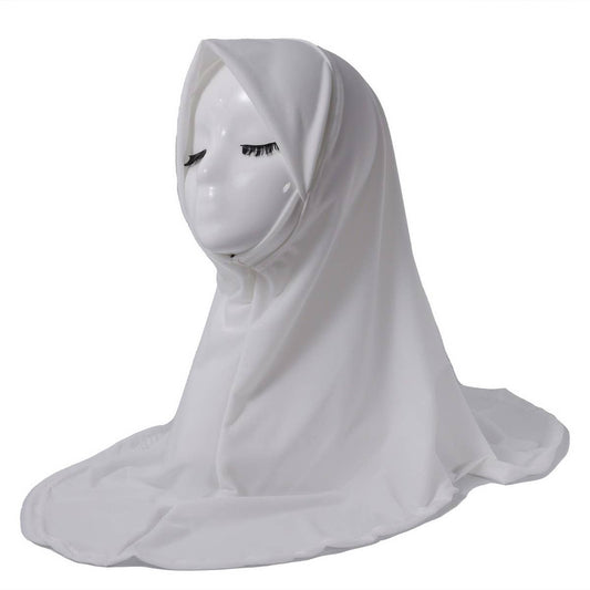 SOLID COLOR LOOSE PULLOVER ETHNIC HEADSCARF_CWASC2423