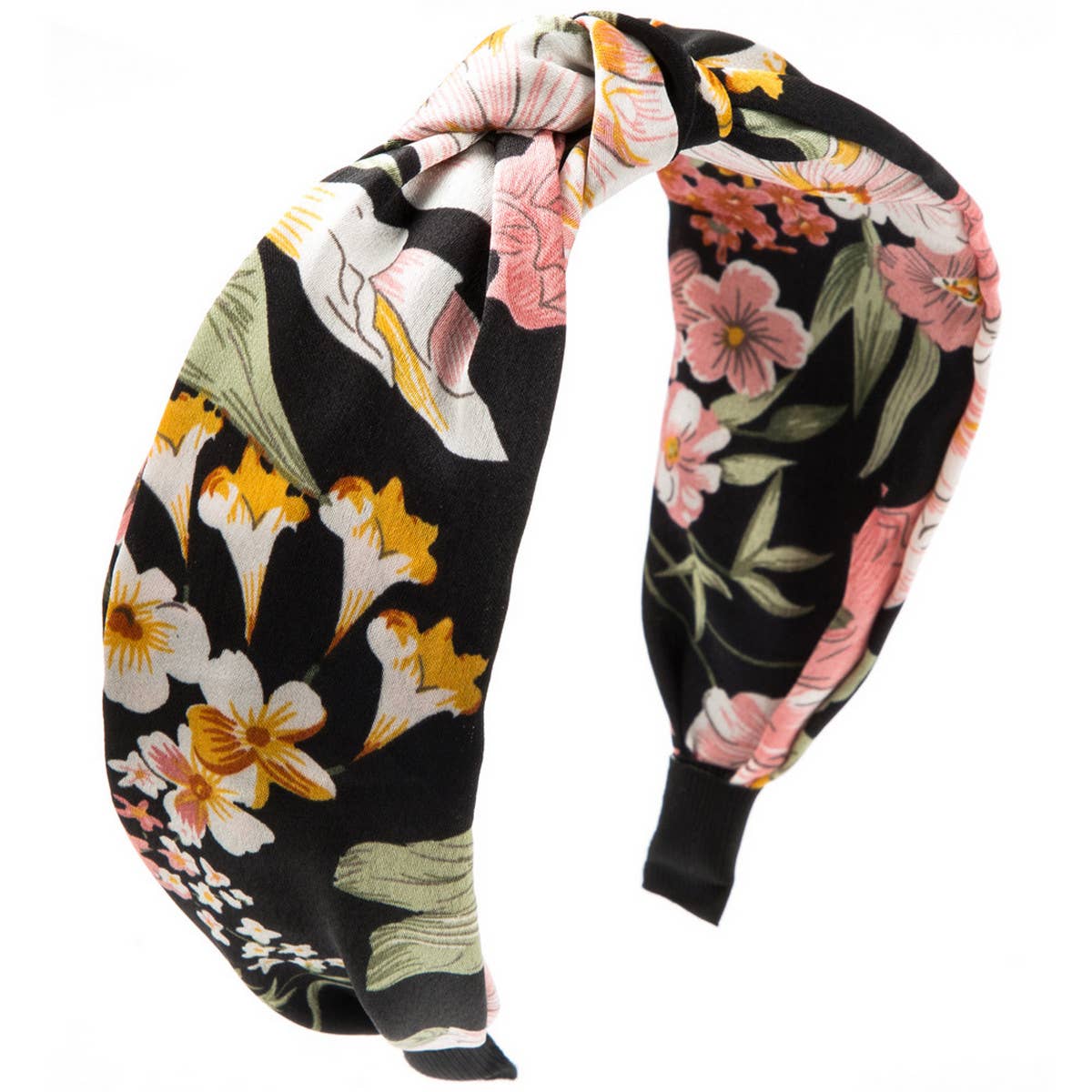 NEW WIDE-BRIMMED FLOWER BOHEMIAN HEADBAND_CWAHA1778