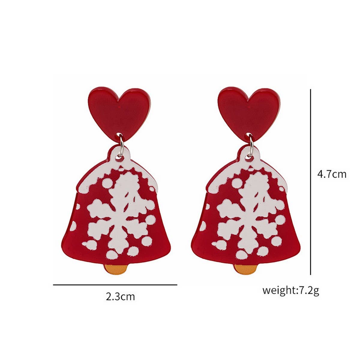 CHRISTMAS CARTOON SWEET DESIGN EARRINGS