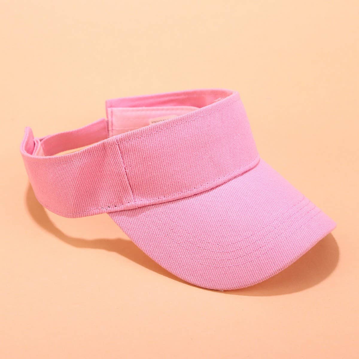 Embroidered Letter Visor Hat - Summer Sunshade Cap_CWAH3284