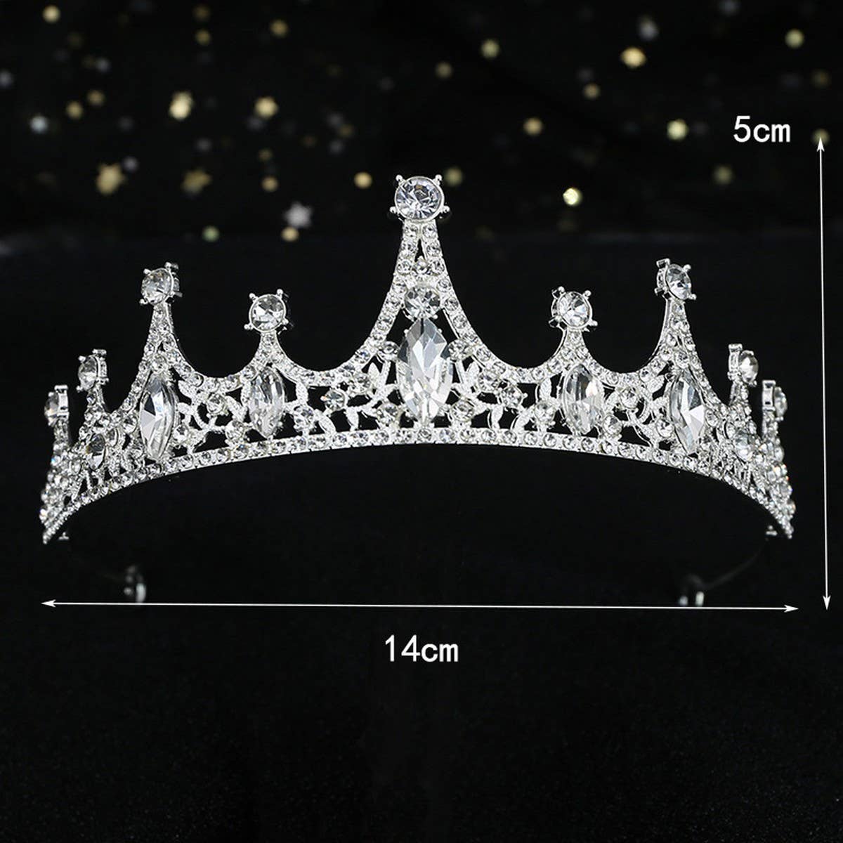 WEDDING ACCESSORIES CRYSTAL BRIDAL CROWN TIARAS