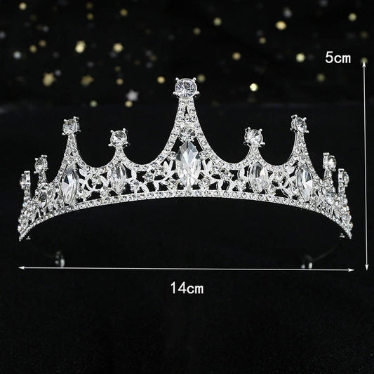 WEDDING ACCESSORIES CRYSTAL BRIDAL CROWN TIARAS