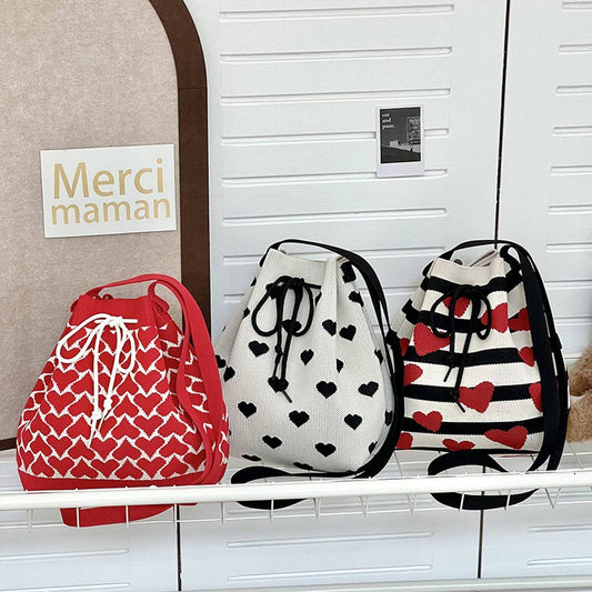 2024 NEW FASHION LOVE CROSSBODY BUCKET BAG_CWAB3086