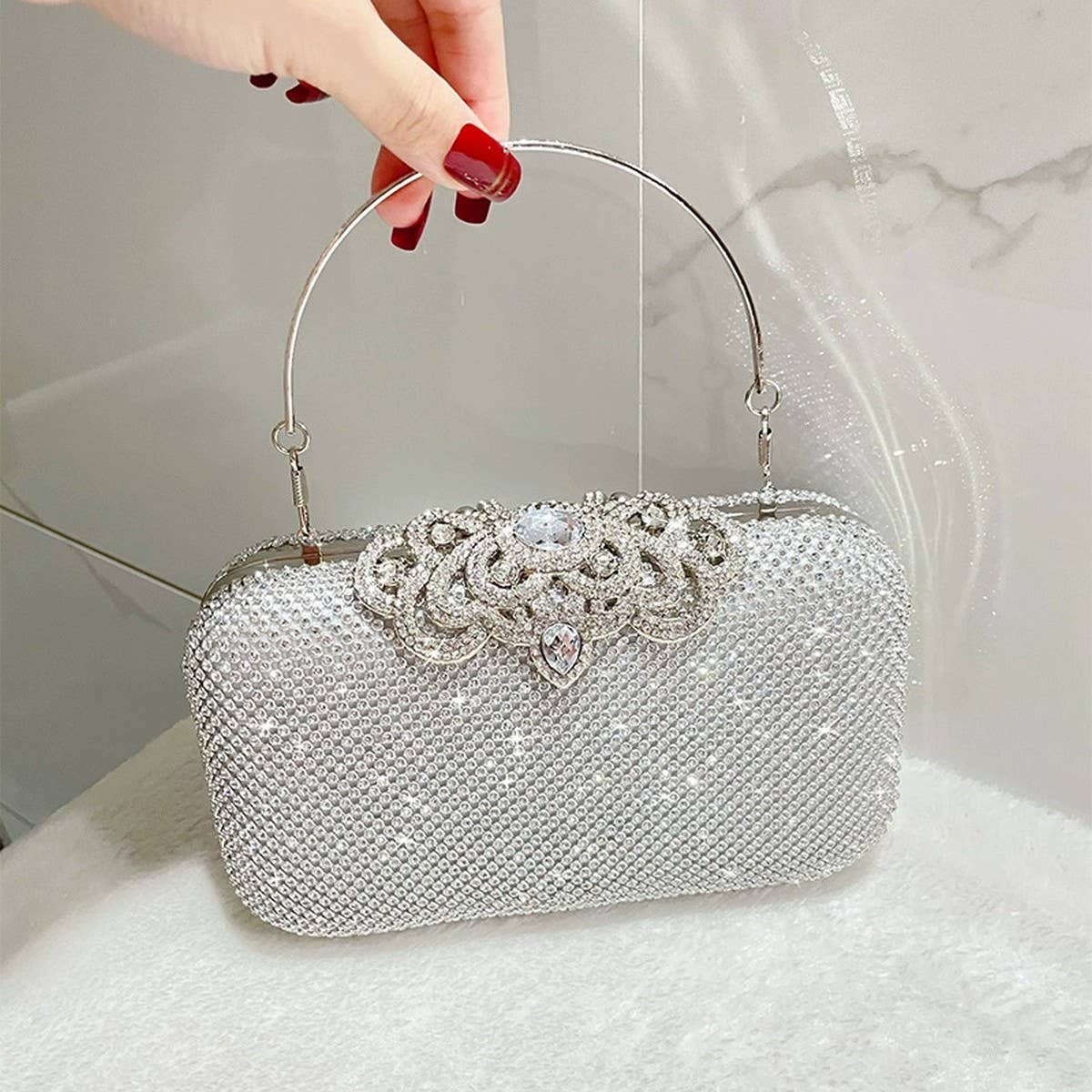 NEW RHINESTONE EVENING HANDBAG_CWAB2487