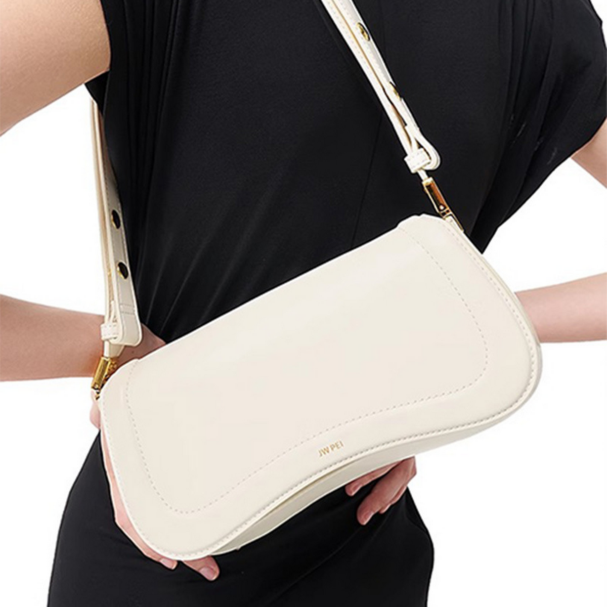 Vintage Pudding Bag ? Adjustable Shoulder Purse_CWAB5328