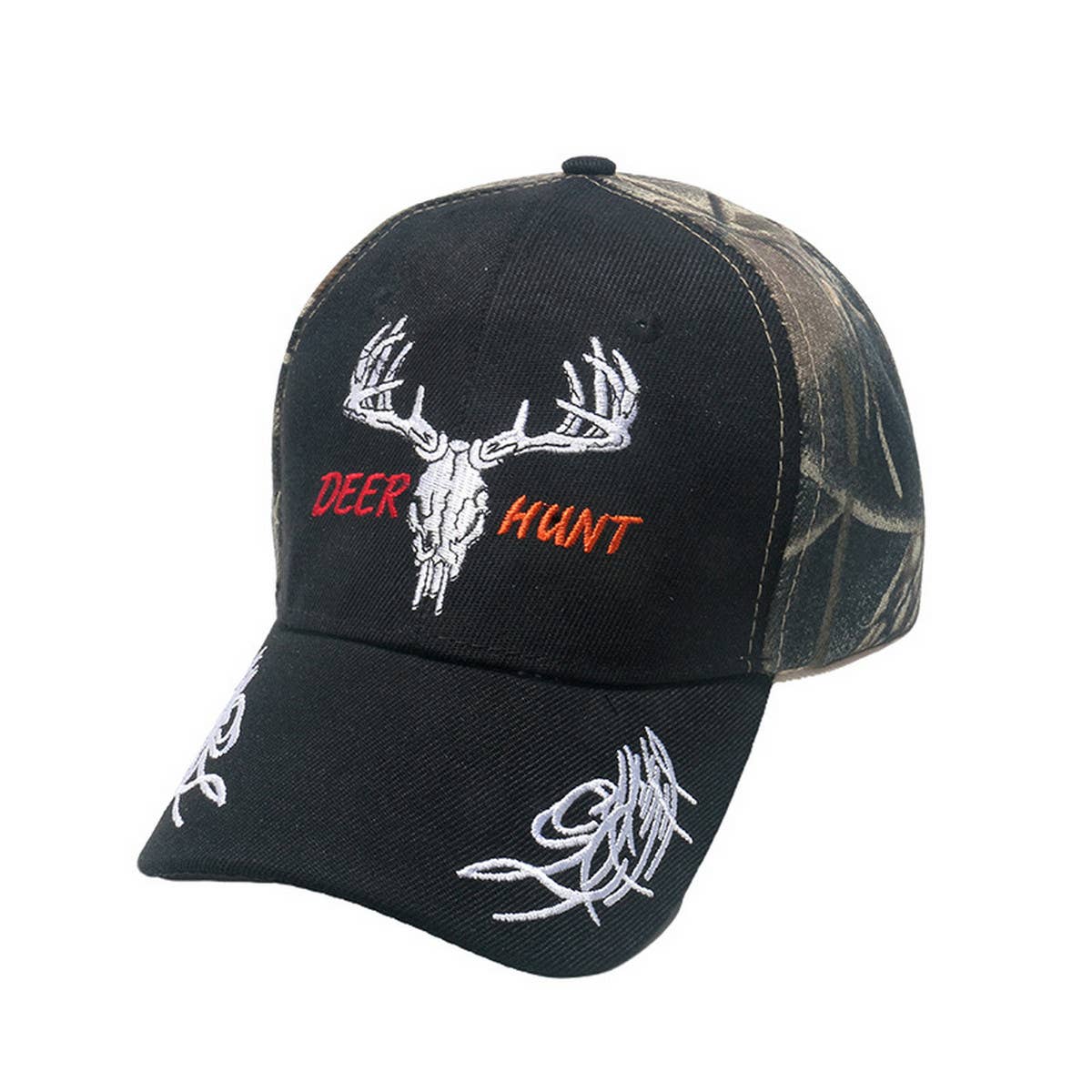 Camouflage Deer Antler Baseball Cap??œOutdoor Sun Hat CWAH1552