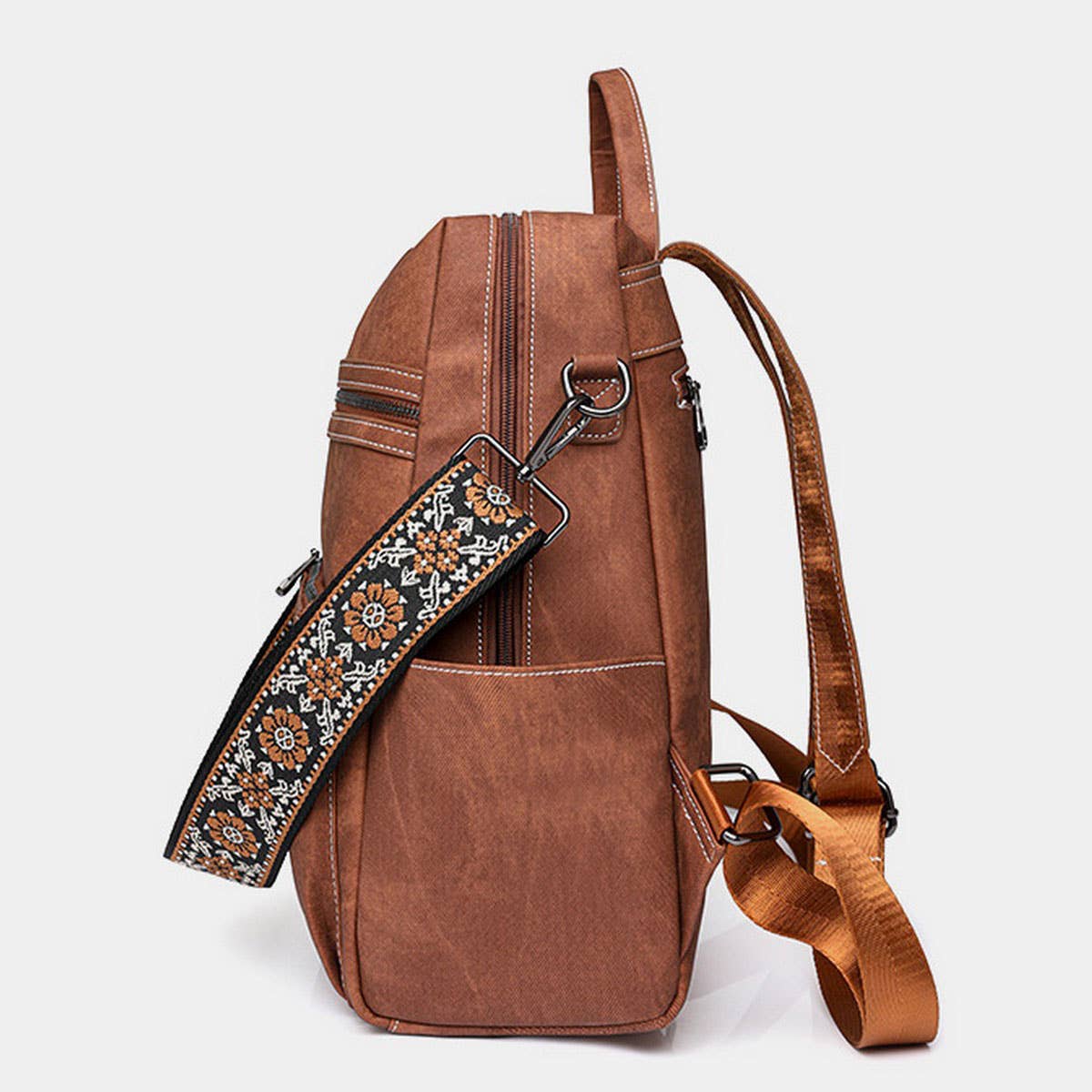 RETRO LARGE CAPACITY CASUAL TRAVEL BACKPACK PURSE_CUAB0185