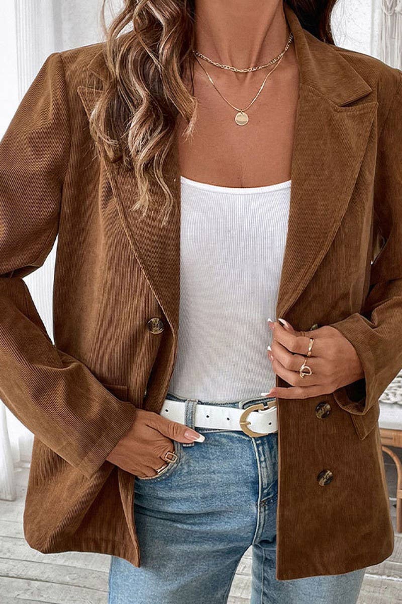 CWOCO00164_SOLID CORDUROY CASUAL BLAZER JACKET