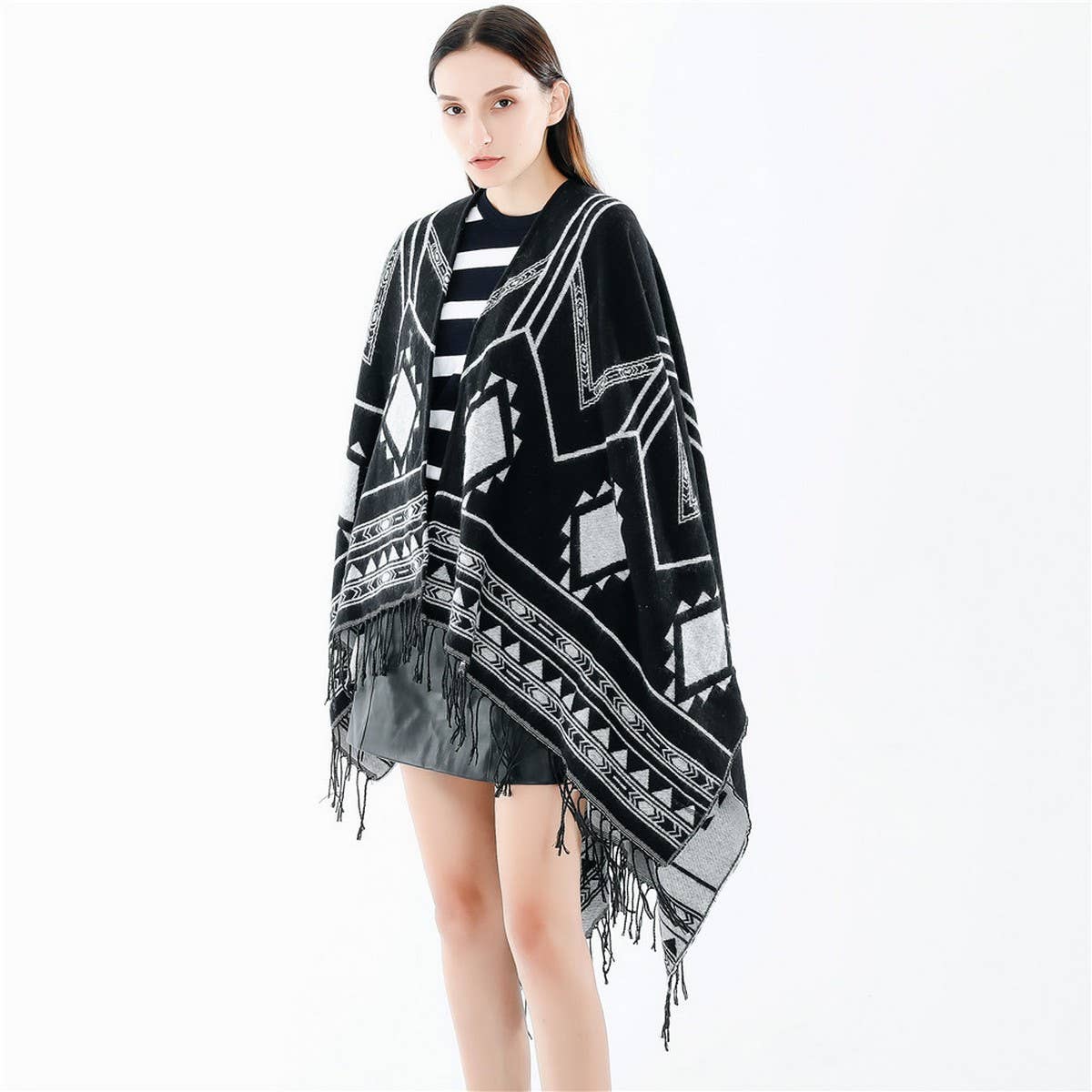 NEW FASHION WARM HIGH-END FAUX CASHMERE SHAWL