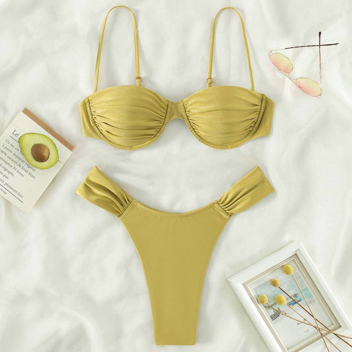 Sexy Triangle Bikini - Women's Swimwear