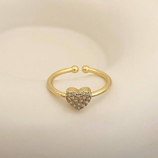 SUPER SHINY ZIRCON BUTTERFLY LOVE RING FOR WOMEN