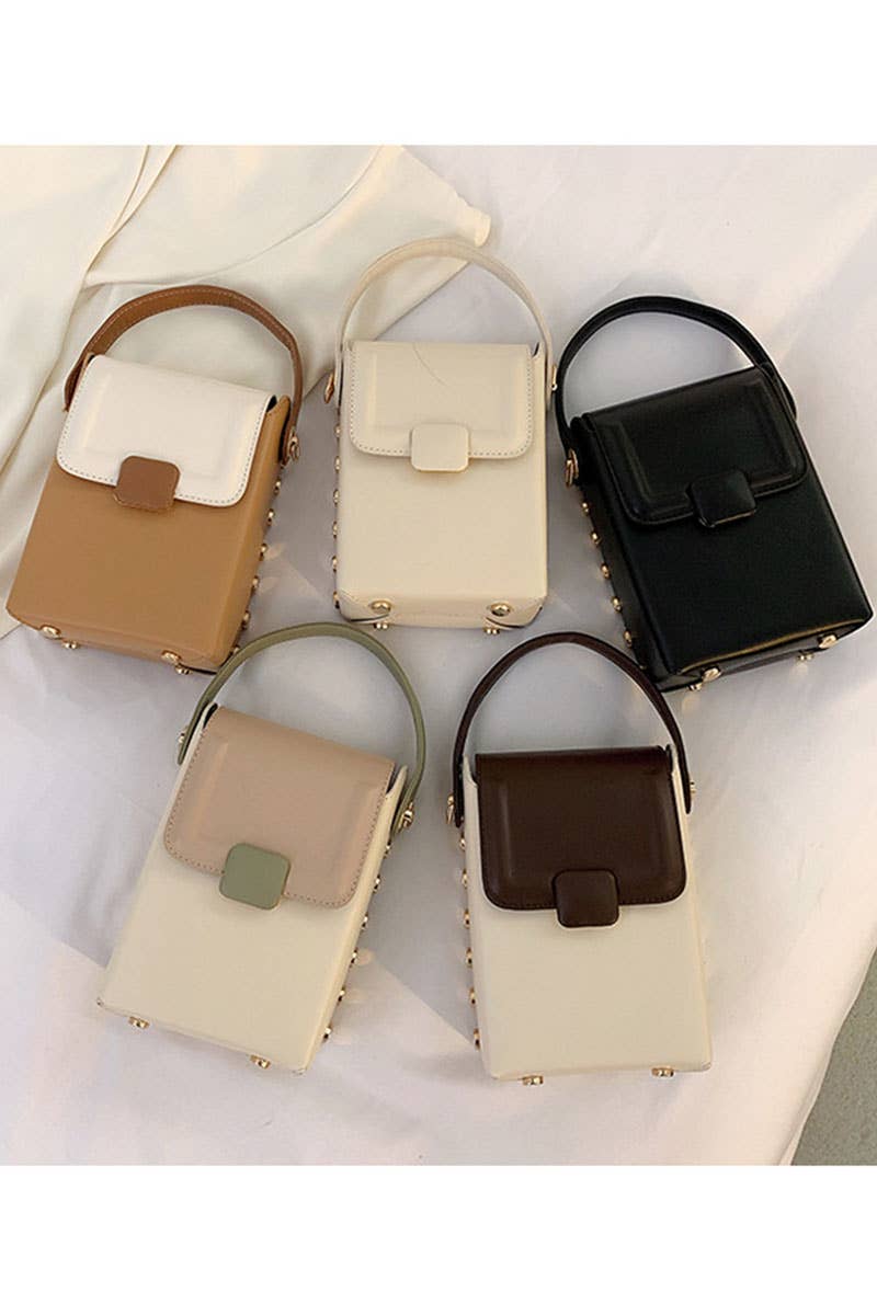SQUARE BOX PHONE CROSS BAG_CWAB0467