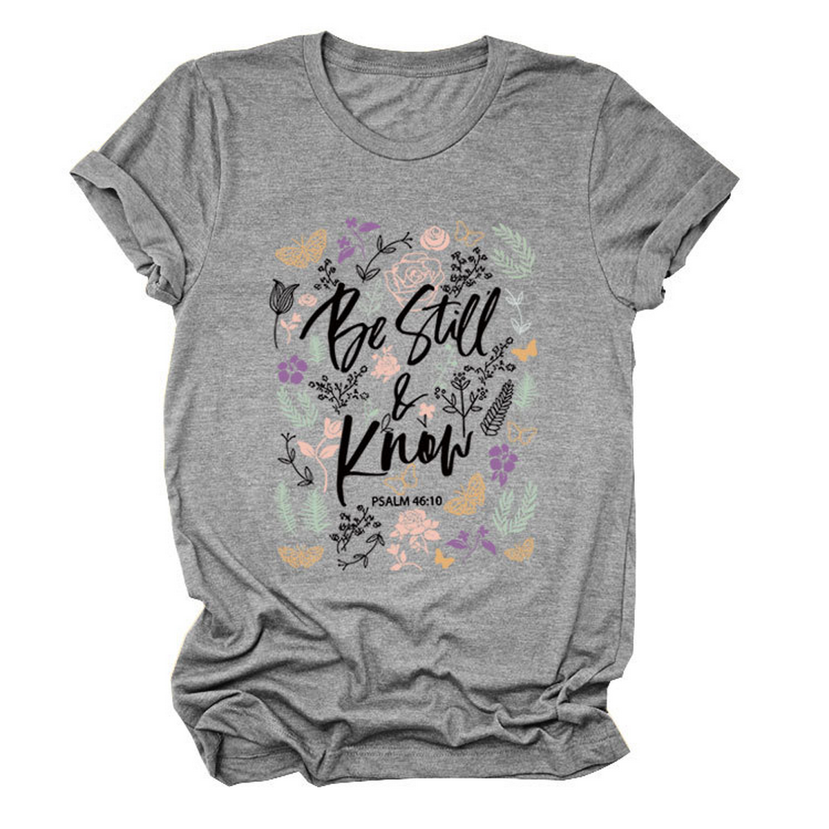 Women??¢s Faith Tee, Be Still and Know_CWTTS1480