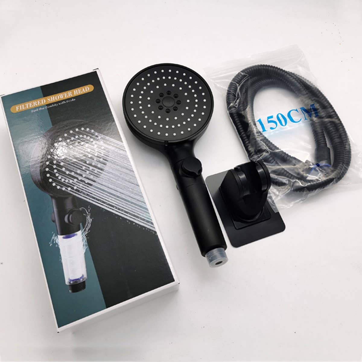 FIVE-SPEED MULTI-FUNCTION BOOSTER SHOWER HEAD