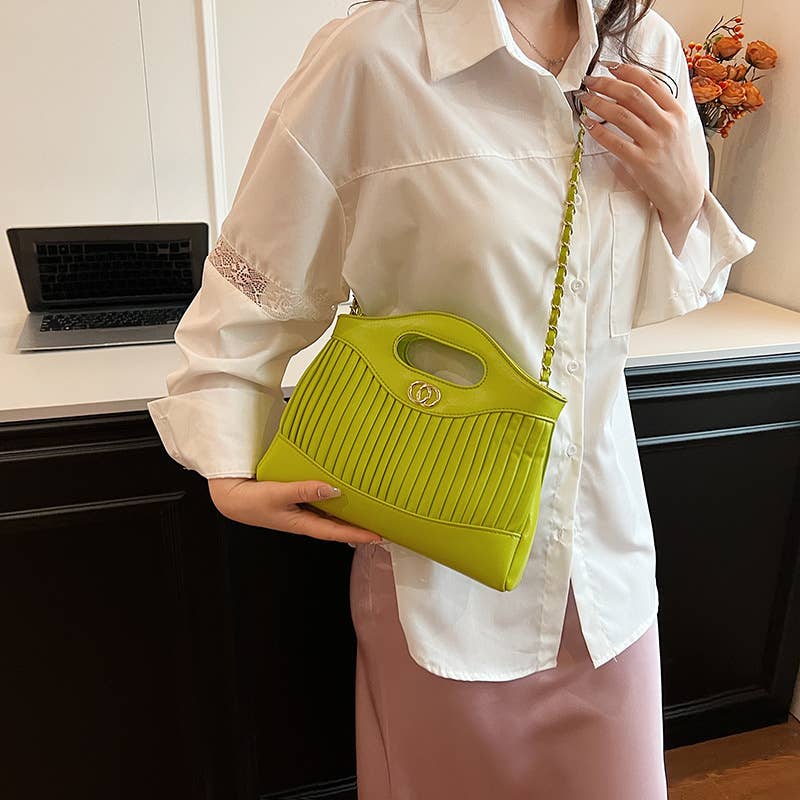 Fashionable diamond-shaped crossbody tote bag