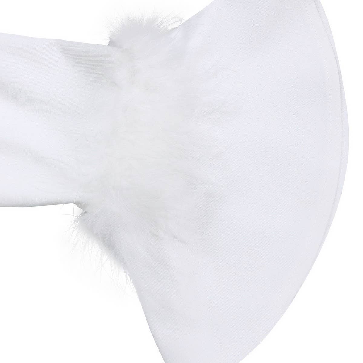 FASHION SOLID COLOR HIPWRAPPED FLARED SLEEVE DRESS_CWDMD3663