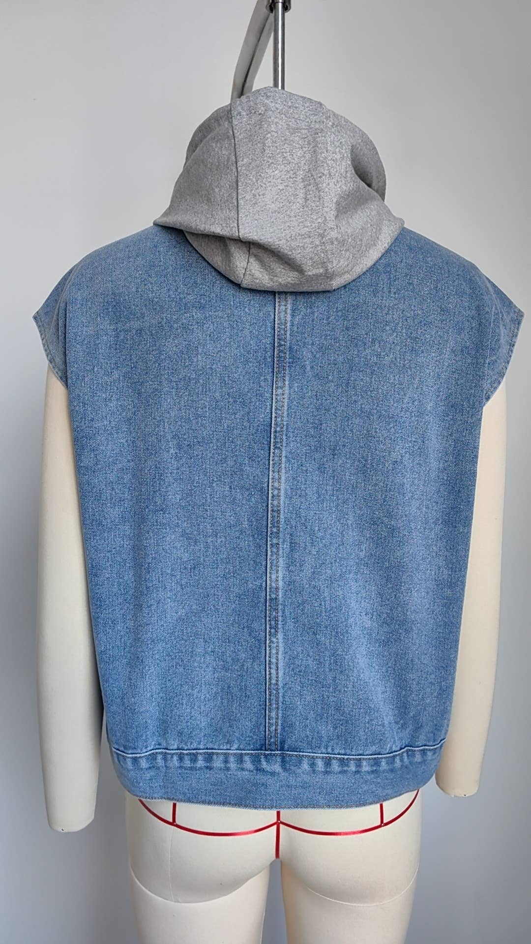 SLIM-FIT WASHED WAISTCOAT CASUAL VEST