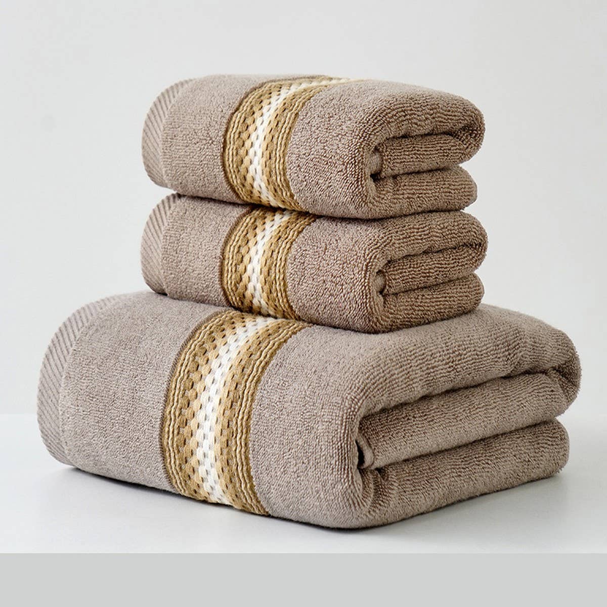HOME-USE PURE COTTON THICKENED ADULT BATH TOWEL