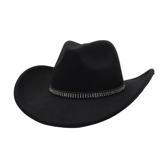 Unisex  Cowboy Fedora Ethnic Style Hat_CWAH04407