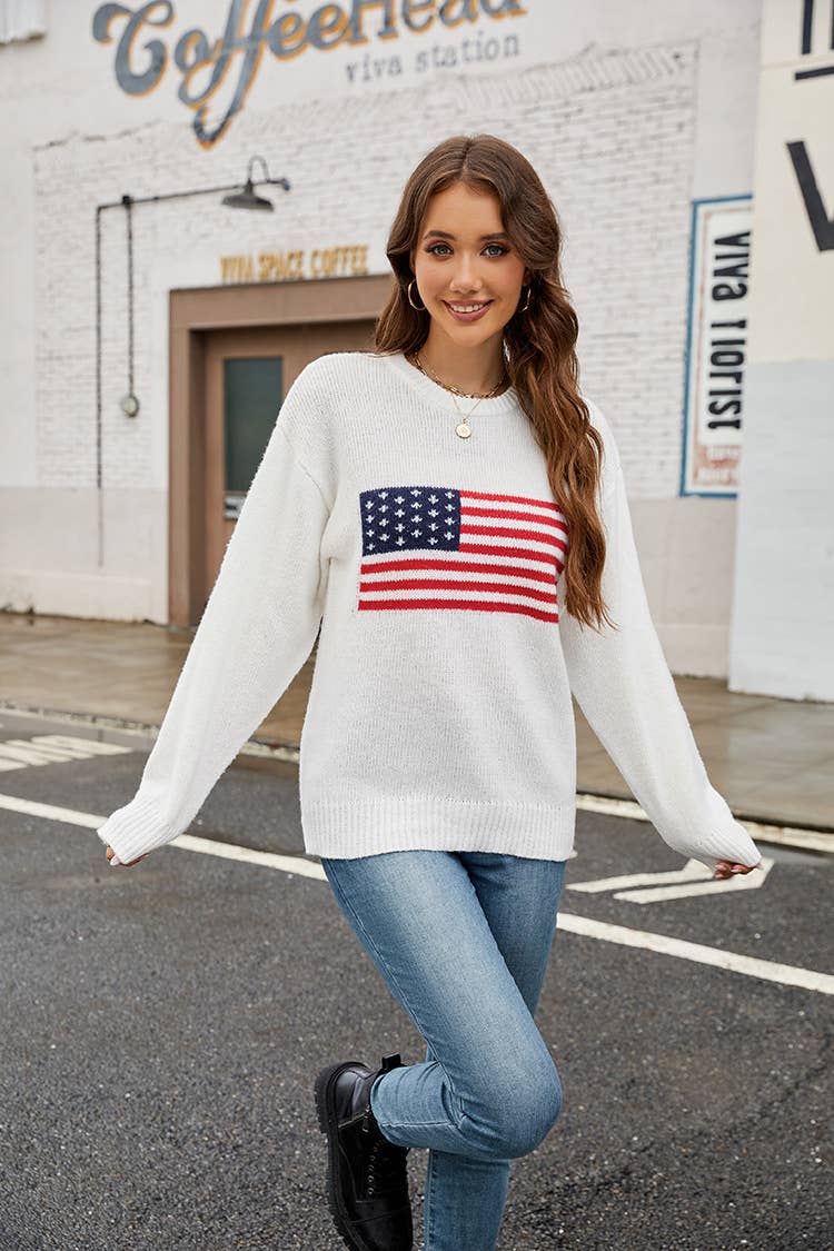 FLAG EASTER INDEPENDENCE DAY FASHION SWEATER