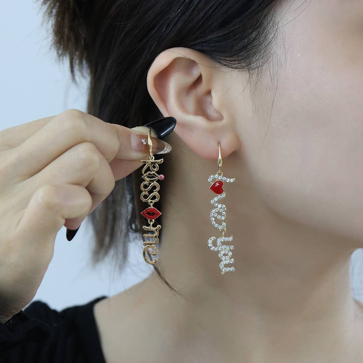 NEW FASHION SWEET GIRL STYLE PENDANT EARRINGS
