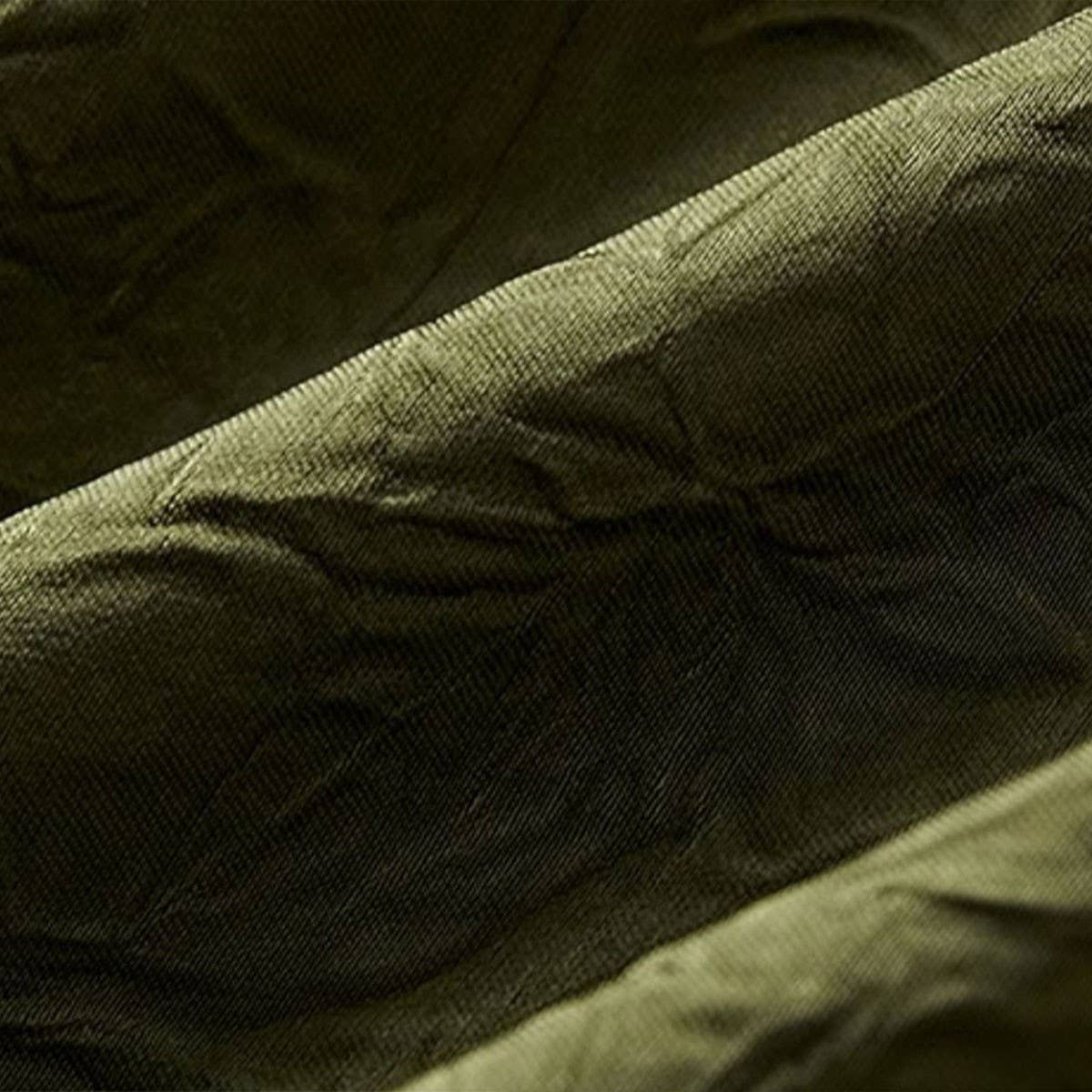 SATIN SKIRT HIGH WAIST ELASTIC PATTERN LONG SKIRT