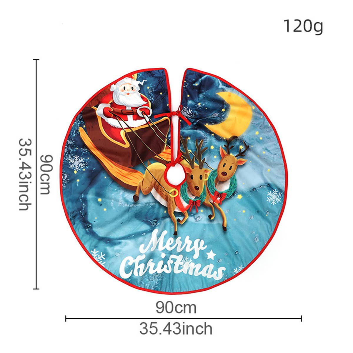 CWMM9409_CREATIVE PRINTED CHRISTMAS TREE BASE ORNAMENTS