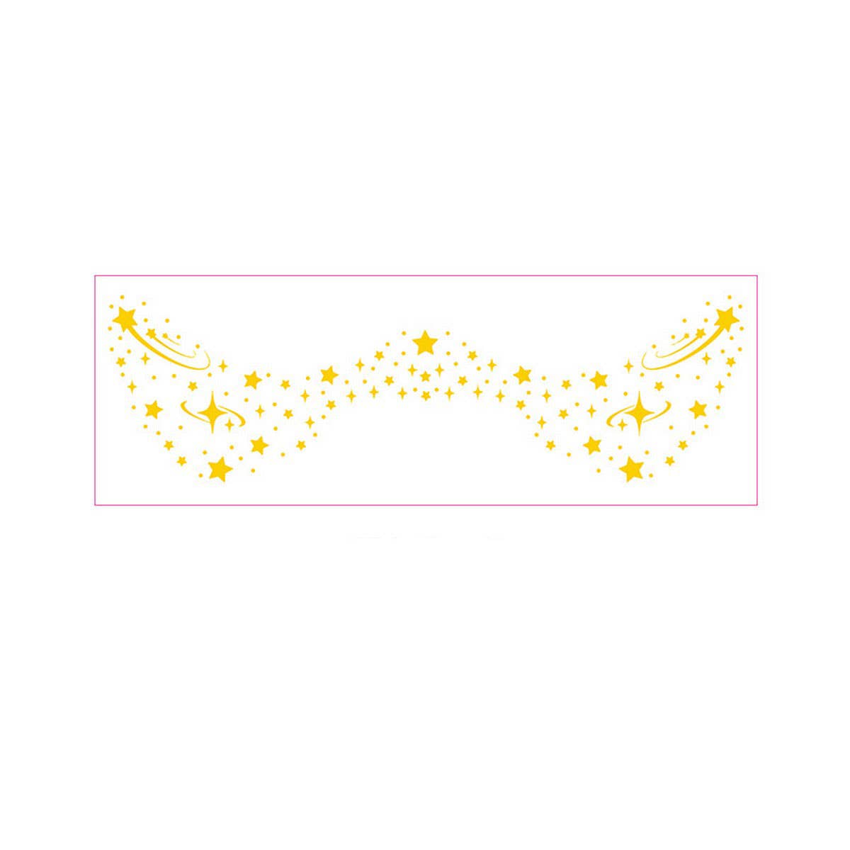 Gold Foil Freckle Tattoo Stickers Waterproof