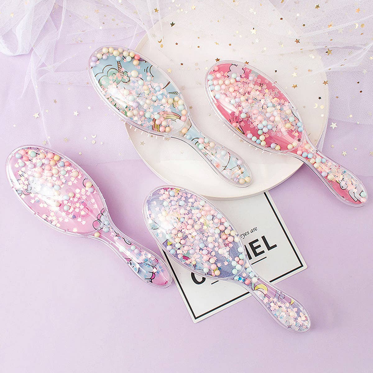 CARTOON AIRBAG COMB PRINTED AIR CUSHION COMB_CWMM0930