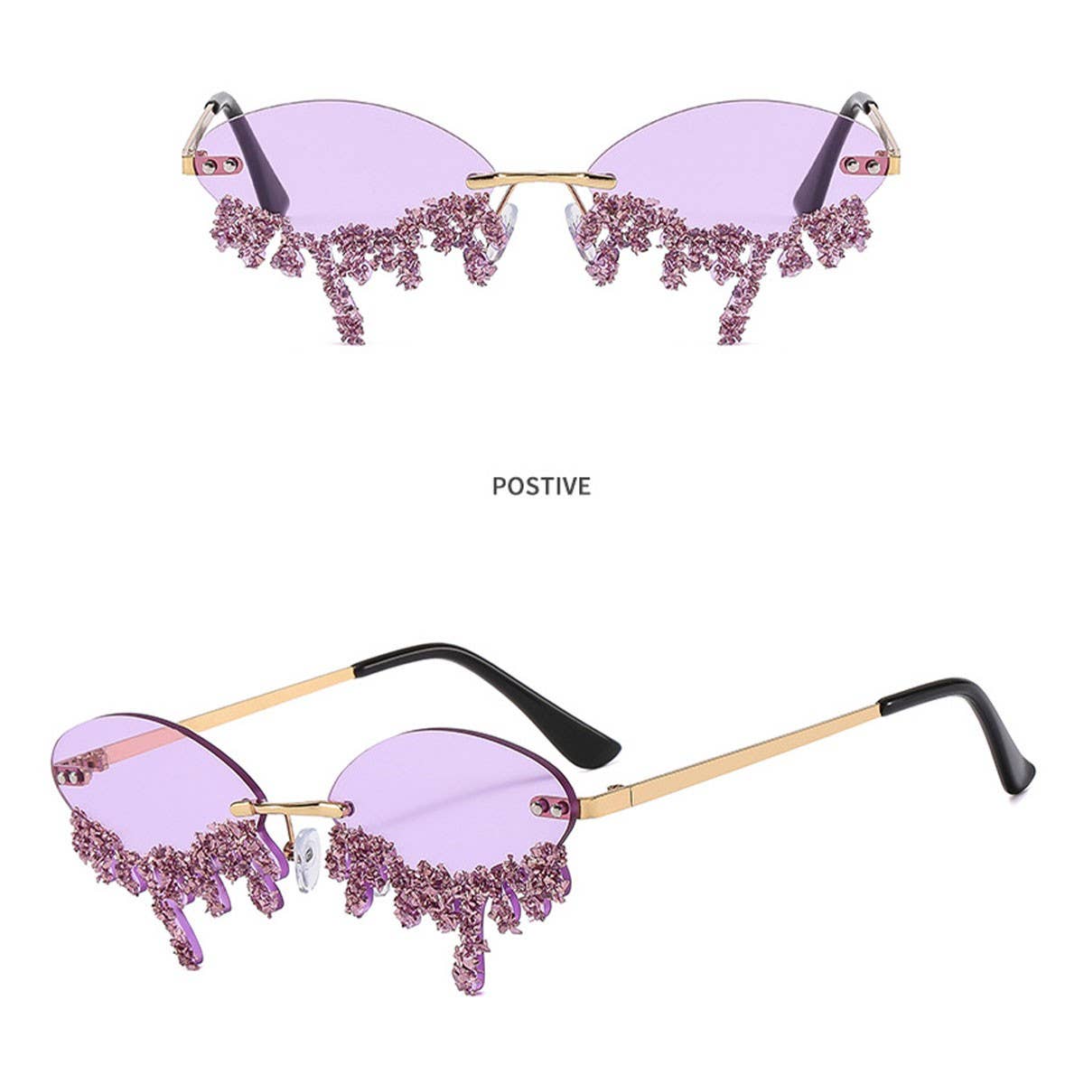PERSONALIZED FUNNY FASHION TEARDROP SUNGLASSES_CWASG0871