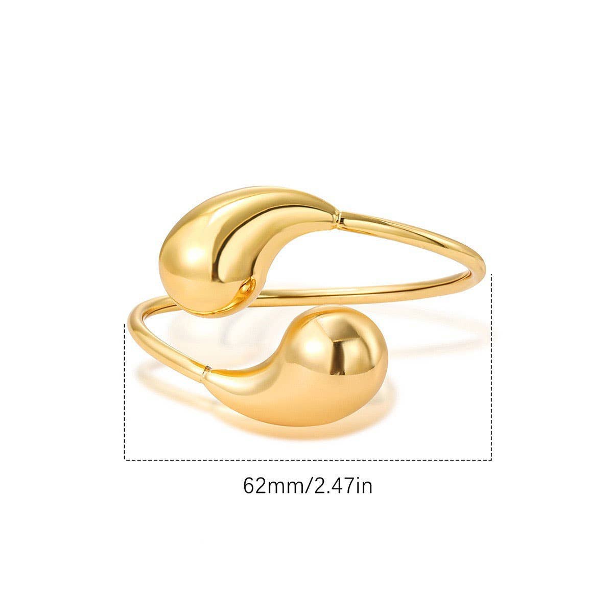 PERSONALIZED LIGHT LUXURY HIGH-END GOLD BRACELET_CWMM3083