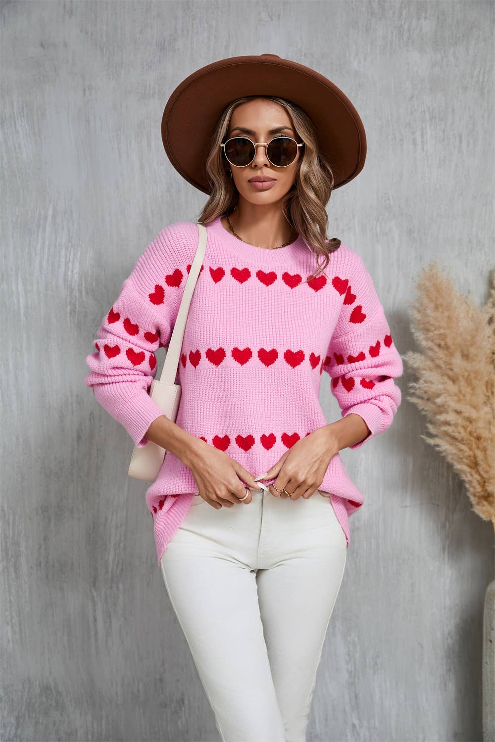 KNITWEAR LOVE FASHION PULLOVER SWEATER