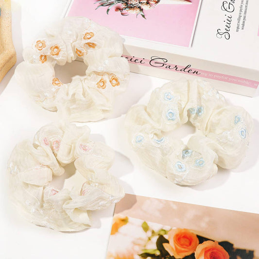 2024 NEW LACE FLOWER HAIRBAND HAIR ROPE_CWAHA1647